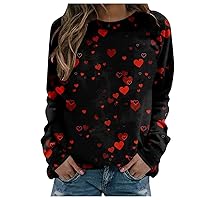 Womens Tshirts Cotton for Couples Turtle Neck Long Sleeve Shirt Workout Holiday Womens Tops