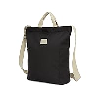 Recycled Polyester Laptop Tote Bag with Pockets and Zipper, Lightweight Crossbody Water Repellent, Fit 14