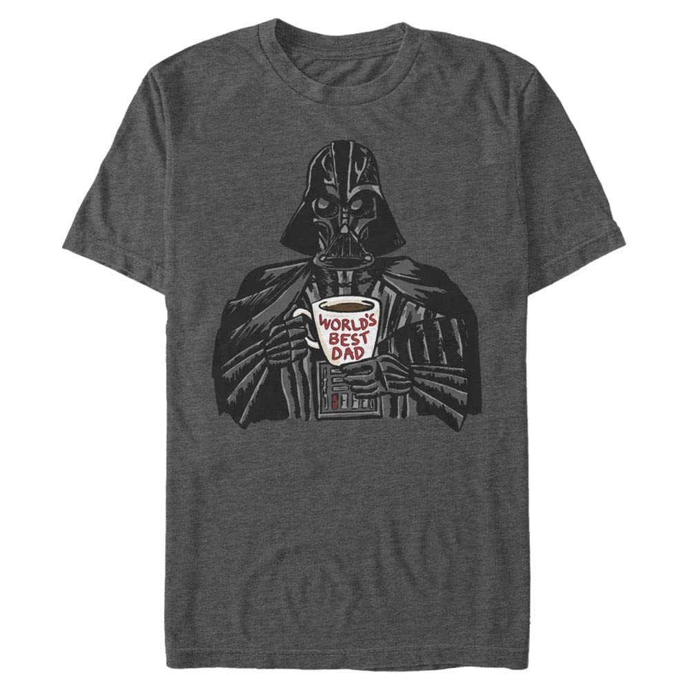 STAR WARS Vader Dad Mug Men's Tops Short Sleeve Tee Shirt