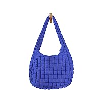 Puffer Tote Bag for Women, Quilted Crossbody Bag Oversized Padding Shoulder Bag Puffy Hoho Bag Trendy Tote Bag 2024