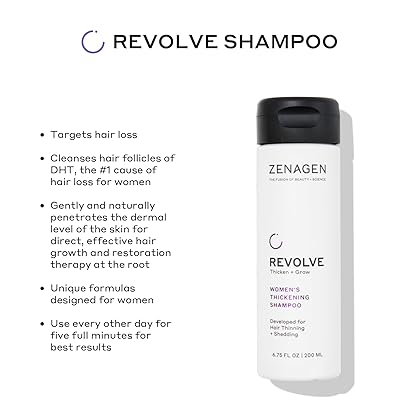 Zenagen Revolve Thickening and Hair Loss Shampoo Treatment for Women