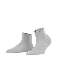 FALKE Women's Cotton Touch Short Socks, Breathable, Cotton, High Ankle Length, Lightweight, Trendy Clothing