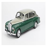 Scale Car Models 1 18 for Rolls-Royce Phantom Sixth Generation Green Color Alloy Die-Casting Finished Simulation Car Model Pre-Built Model Vehicles