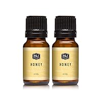 P&J Trading Fragrance Oil | Honey Oil 10ml 2pk - Candle Scents for Candle Making, Freshie Scents, Soap Making Supplies, Diffuser Oil Scents