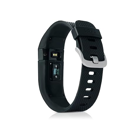 Fitbit Charge HR Wireless Activity Wristband (Black, Small )