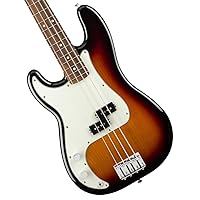 Fender Player Precision Bass, 3-Color Sunburst, Left-Handed, Pau Ferro Fingerboard