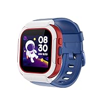 Cloudpoem Smart Watch, Kids Watch, Smart Watch for Kids with Games, Pedometer, Calories, Alarm Clock, Recording, 3-12 Years Old, Boys and Girls, Entrance Celebration, Christmas, Birthday, Gift, USB Charging Compatible, (Blue)
