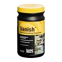 CrystalClear Vanish Dechlorinating Granules - 2 pounds - 96 Treatments Per 1,000 Gallons