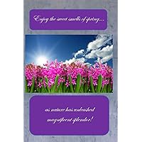 Spring Hyacinths Notebook Journal