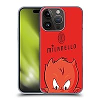 Head Case Designs Officially Licensed AC Milan Milanello Children Hard Back Case Compatible with Apple iPhone 15 Pro