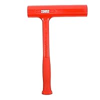 23052 – 32oz Slim Line Deadblow Hammer – Heavy Head Delivers Powerful Striking Force – Slim Profile Head Design for Greater Impact Accuracy – Long Head Hammer for Driving Pistons - Made in USA