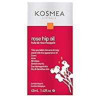 Rosehip Oil – Sustainably Harvested, Anti-Aging Benefits for Face & Body – Premium Quality Oil Using the Entire Fruit, Seed & Skin - 1.42 fl oz