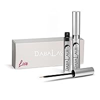 DABALASH Professional Eyelash & Brow Strengthener – Give Your Own Lashes A Longer, Fuller, & Thicker Look – Combo Love 2 Pack, 2 * 0.18 oz