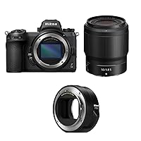 Nikon Z 6II Mirrorless Camera, Bundle with Nikon NIKKOR Z 50mm f/1.8 S Lens, Nikon FTZ II Mount Adapter