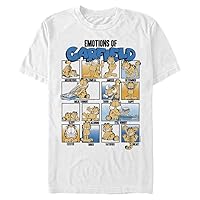 Nickelodeon Men's Big & Tall Emotions of Garfield T-Shirt