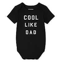 The Children's Place baby-girls Short Sleeve 100% Cotton Family Bodysuits