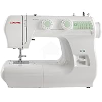 Janome 2212 Front-Loading Sewing Machine with 12 Built-In Stitches
