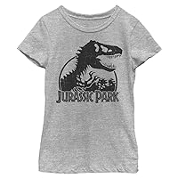 Jurassic Park Little Big Bones Girls Short Sleeve Tee Shirt