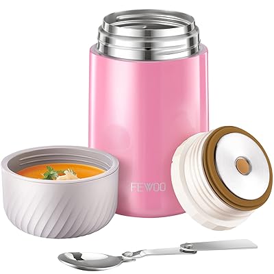 Thermos for Hot Food- 27Oz Vacuum Insulated Stainless Steel Soup