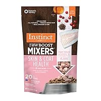 Instinct Raw Boost Mixers Freeze Dried Dog Food Topper Grain Free with Functional Ingredients 5.5 Ounce (Pack of 1)