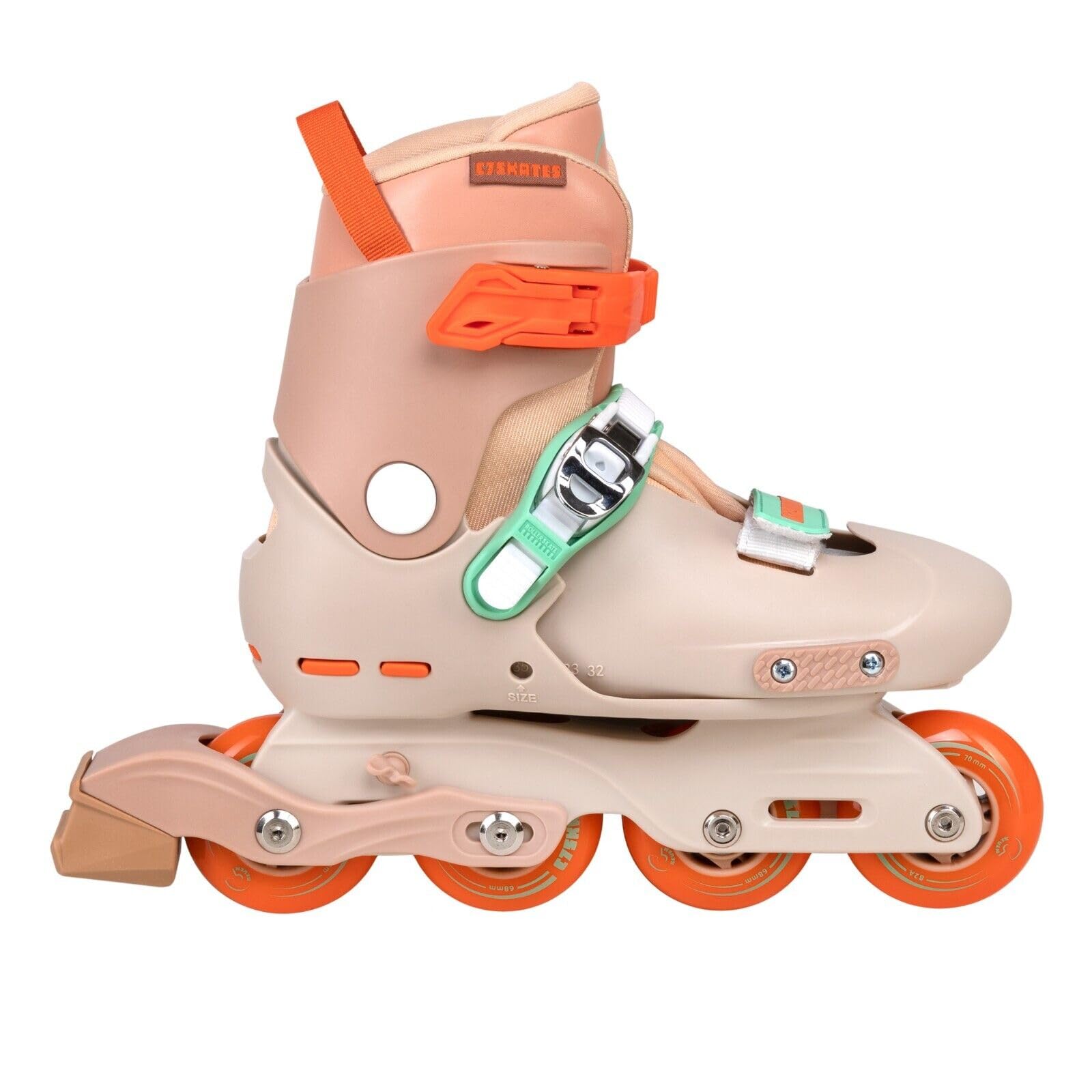 C SEVEN C7skates Nostalgic Jr. Inline Skates for Girls, Boys, and Youth