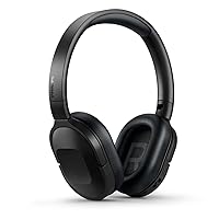 Philips Active Noise Cancelling Bluetooth Headphones H6506 - Folding, Lightweight, 30h Playtime, Multipoint Connection, Deep Bass - For Home/Office