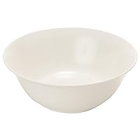 Narumi 9000-3248 Bowl Dish, Chinese Cooking, White, 8.3 inches (21 cm), Noodle Bowl, Microwave Heating Compatible, Made in Japan