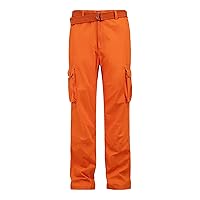 G-Style Men's Essential Enzyme Washed Twill Cargo Pants