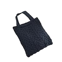 Women's Retro knitting casual fashion handbag