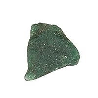 Natural Rough African Green Jade Healing Crystal Stone 36.15 Ct