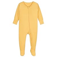 Unisex Baby Toddler Buttery-Soft Snug Fit Footed Pajamas with Viscose Made with Eucalyptus