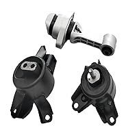 Engine Motor Transmission Mount 3 Kit Compatible with Hyundai Accent 2012-2017 Veloster/Kia Rio/Forte 1.6L/El-an-tra 2011-2016/Coupe 2014 1.8L 9797 9758 9761 A71004 A71029 A71020