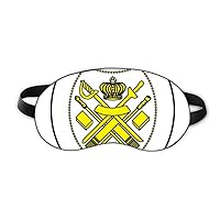 Malaysia Asia National Emblem Sleep Eye Shield Soft Night Blindfold Shade Cover