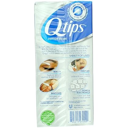 Q-tips Cotton Swabs, 170 ct