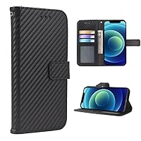 Wallet Folio Case for ONEPLUS 9, Premium PU Leather Slim Fit Cover for ONEPLUS 9, 2 Card Slots, 1 Transparent Photo Frame Slot, Comfortably, Black