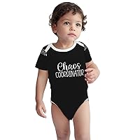 Chaos Coordinator Baby Bodysuit Breathable One-Piece Short-Sleeve Baby Jumpsuits For Infant Newborn