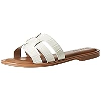 The Drop Women's Monika Flat H-Band Slide Sandal