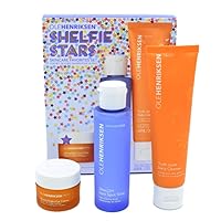 Shelfie Stars Skincare Favorites Set: Mini Truth Juice Gentle Cleanser, Mini Dark Spot Toner, and Full-Size Banana Bright Eye Cream