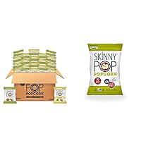 SkinnyPop Popcorn Variety Pack (Original & Dairy Free White Cheddar) | Healthy, Gluten Free Snacks