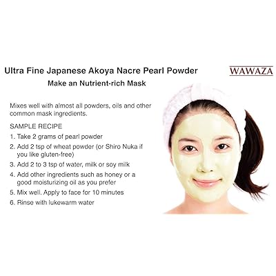 Ultra-Fine Japanese Akoya Nacre Pearl Powder - WAWAZA
