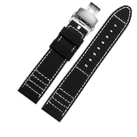Longer strap 20mm 22mm silicone sports watchband diving waterproof rubber male lengthened replacement watchband watch accessorie