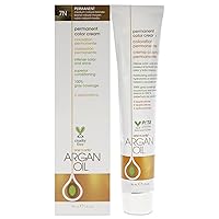 One n Only Argan Oil Permanent Color Cream - 7N Medium Natural Blonde Hair Color Unisex 3 oz
