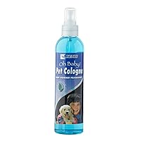 Oh Baby Pet Cologne & Deodorizer Spray, Soft Baby Powder Scent, Neutralizes Odors, Shines Coat & Fur, For Dogs & Cats