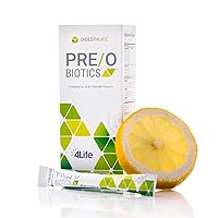 Pre/o Biotics - Prebiotic and Probiotic Combined - Microbiome and Gut Health Support - Immune System Support Transfer Factor - Digestive Health Supplement - 15 Packets