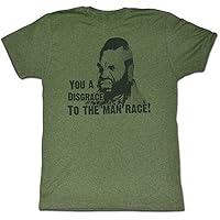 Mr. T Men's Disgrace Slim Fit T-Shirt Heather Forest