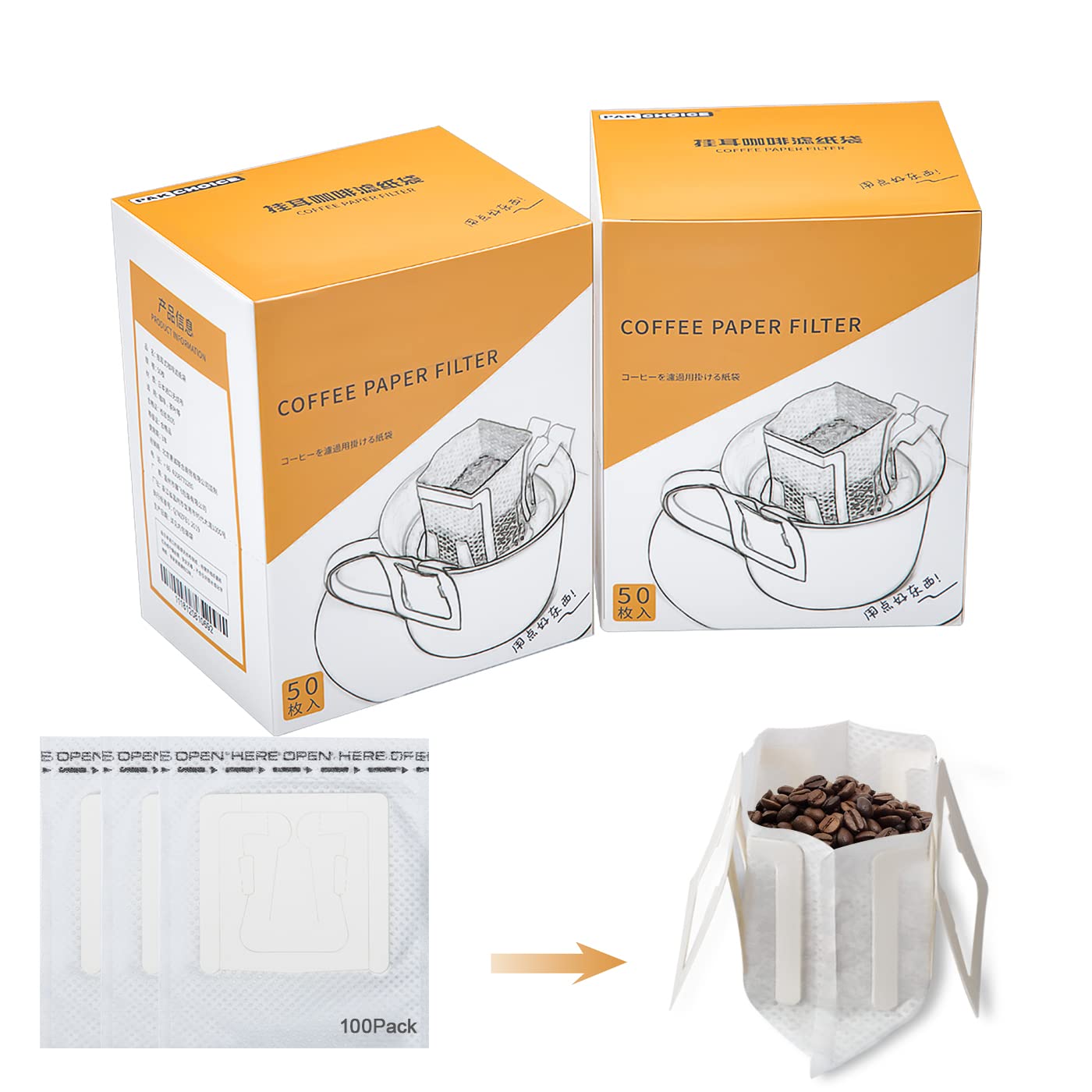 Colombia Drip Coffee Bags | K+ Coffee