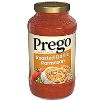 Prego Pasta Sauce, Italian Tomato Sauce with Roasted Garlic & Parmesan Cheese, 24 oz Jar
