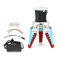 youyeetoo Soft Flexible Robot Gripper Claw, Bionic/Adaptive Object Shape Grasping/No-Damage Grab, Support Arduino Raspberry pi STM32,DC12-24V Wide Voltage Industry Control(Three Fingers with Control)
