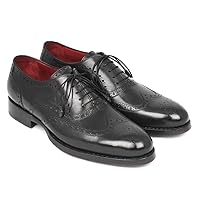 Paul Parkman Wingtip Oxford Goodyear Welted Black (ID#027-BLK)