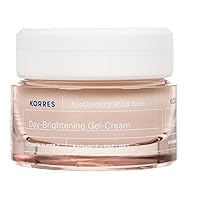 KORRES APOTHECARY WILD ROSE Gel Cream for Radiant Complexion - Normal Skin and Combination Skin, 40 ml, Dermatologically Tested, Vegan